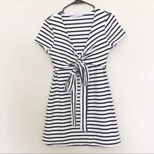 Urban Outfitters | Black & white striped dress.
